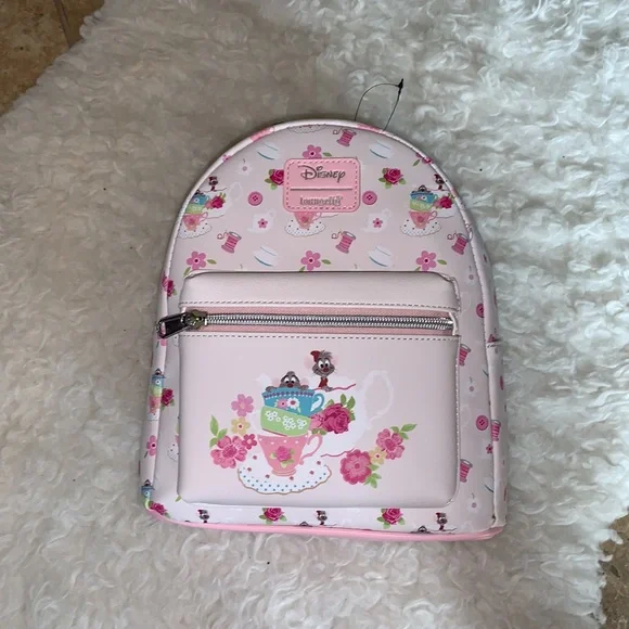 Loungefly Mini Backpack Cinderella Mice Tea Party Disney